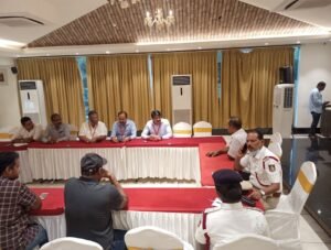 Read more about the article A meeting was held with the ACP (Traffic) and various stakeholders of Mysore