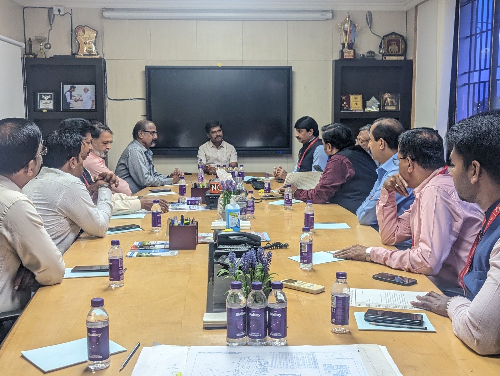 Read more about the article Hon’ble Mayor Shri Shivkumar had a meeting with members of FOAM